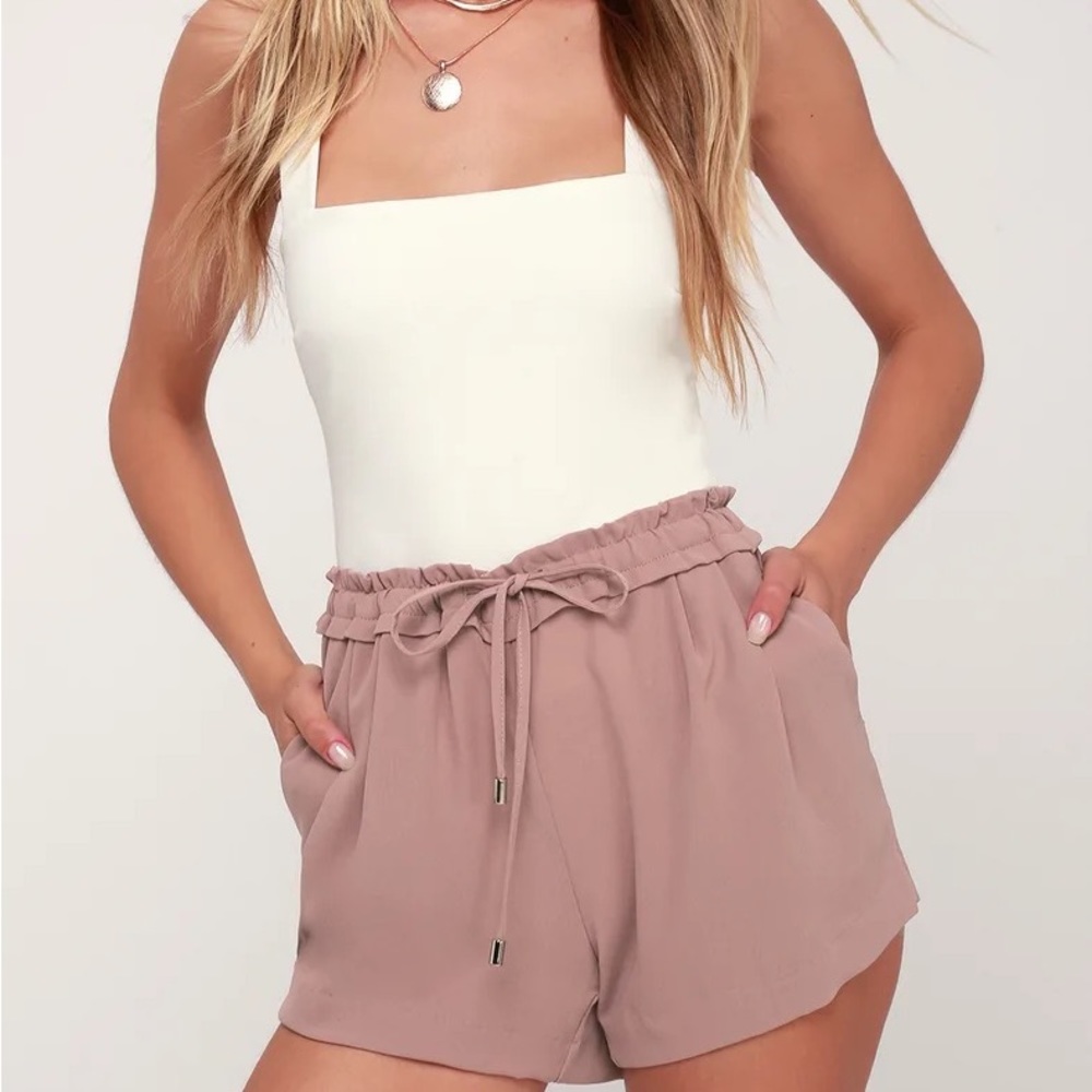 Lulu’s Mauve Pink Shorts